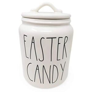 Rae Dunn Cream Easter Candy Jar